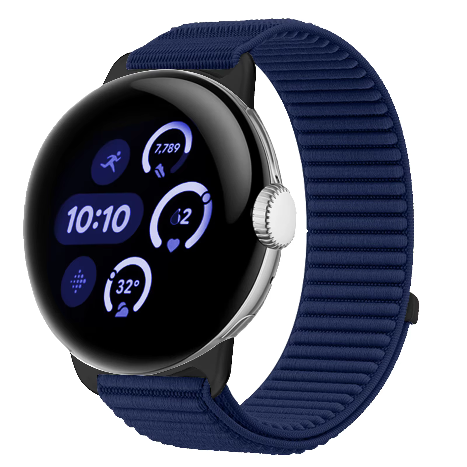 Bracelet en nylon pour Google Pixel Watch 4/3 45mm 41mm