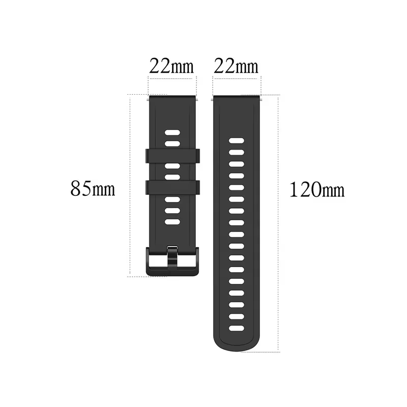 Bracelet en silicone pour Xiaomi Mi Watch l's