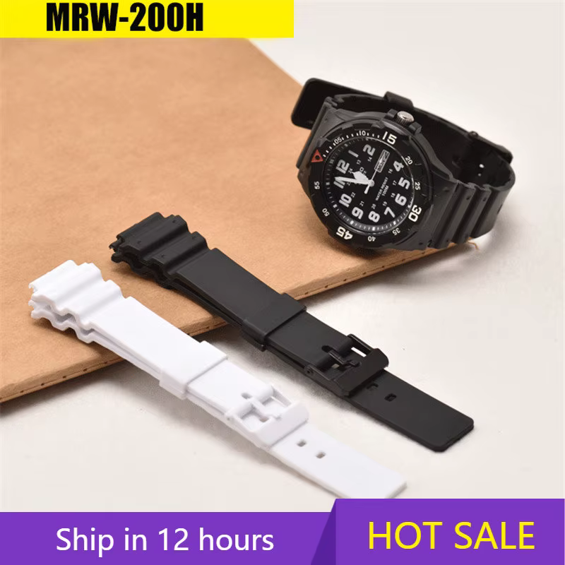 Bracelet en résine pour Casio MRW-200H 18MM