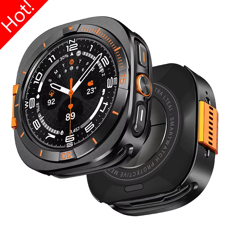 Coque métallique anti-chute pour Samsung Galaxy Watch 8 44mm Ultra 2025 47mm