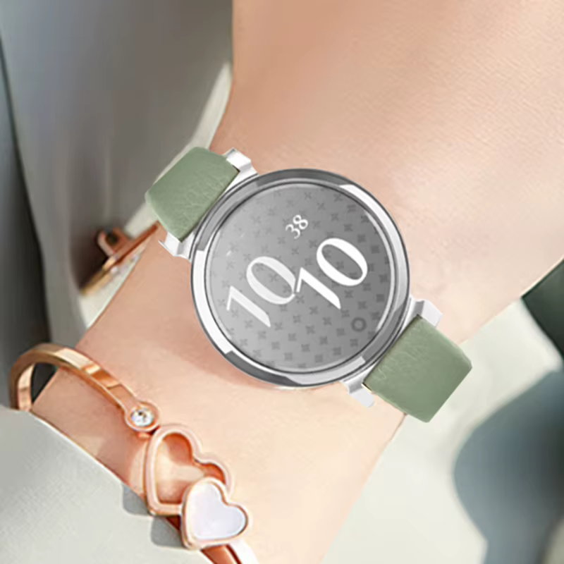 Pour nouveau Garmin Lily2 femmes Smartwatch bracelet Lily 2 génération mode Style énergique en cuir couleur peau de