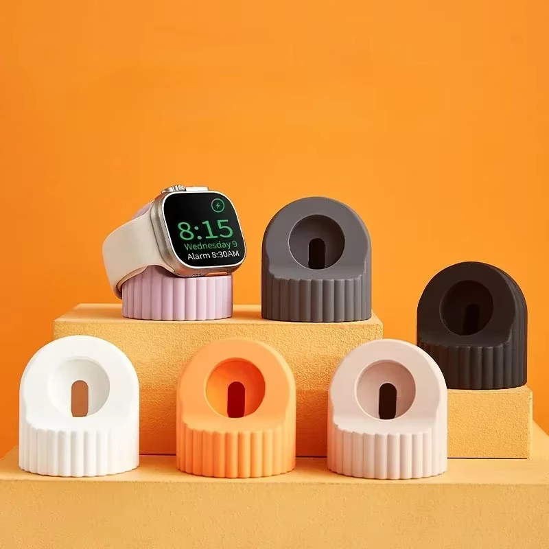 Support de chargeur de montre en Silicone