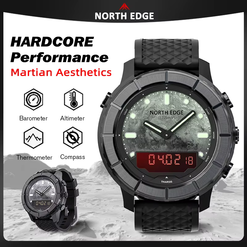 Montre numérique pour homme NORTH EDGE THARSIS