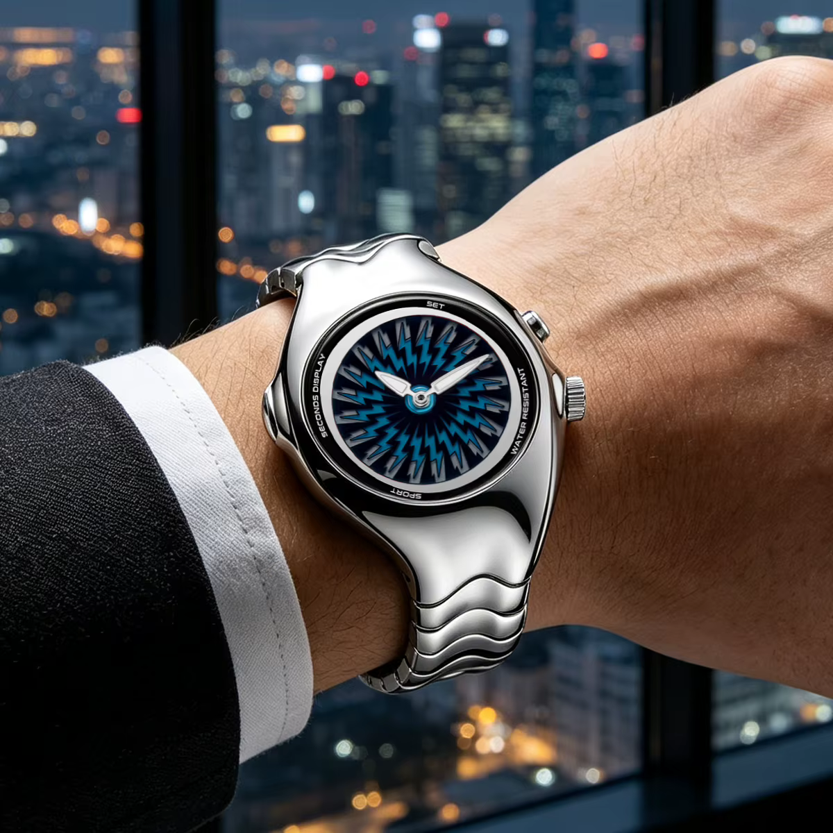Montre sport à quartz pour homme