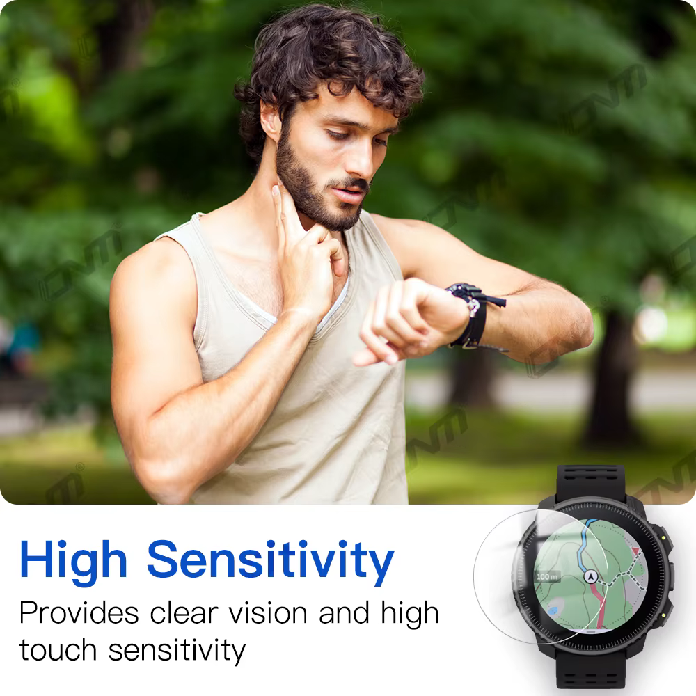 Protecteur d'écran HD transparent pour montre intelligente Vertical Suunto