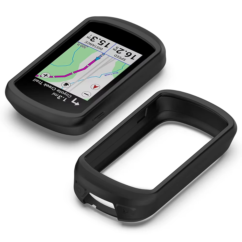 Garmin Explore 2 étui GPS ordinateur de vélo housse en Silicone coque de protection en caoutchouc odomètre + Film HD