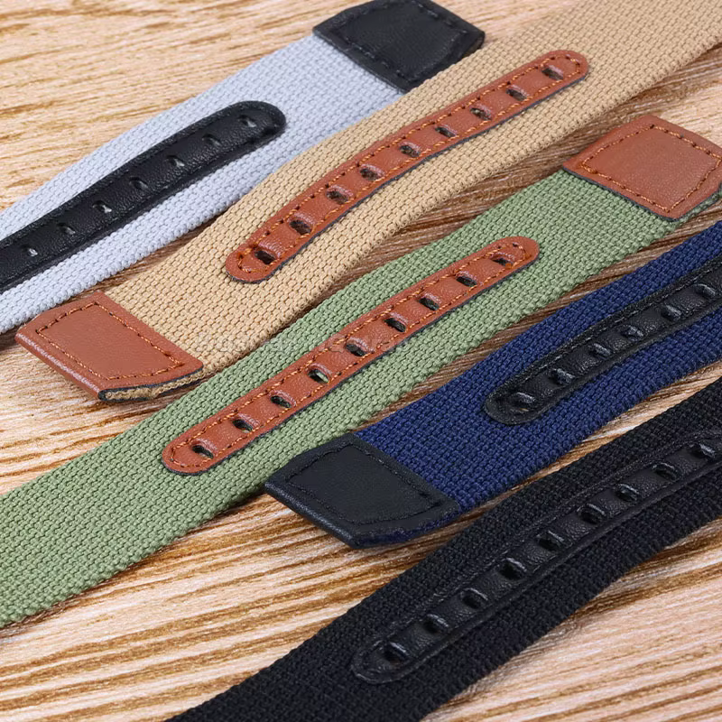 Bracelet de montre en toile de nylon