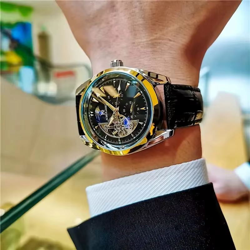 【Montre mécanique automatique pour homme】Montre