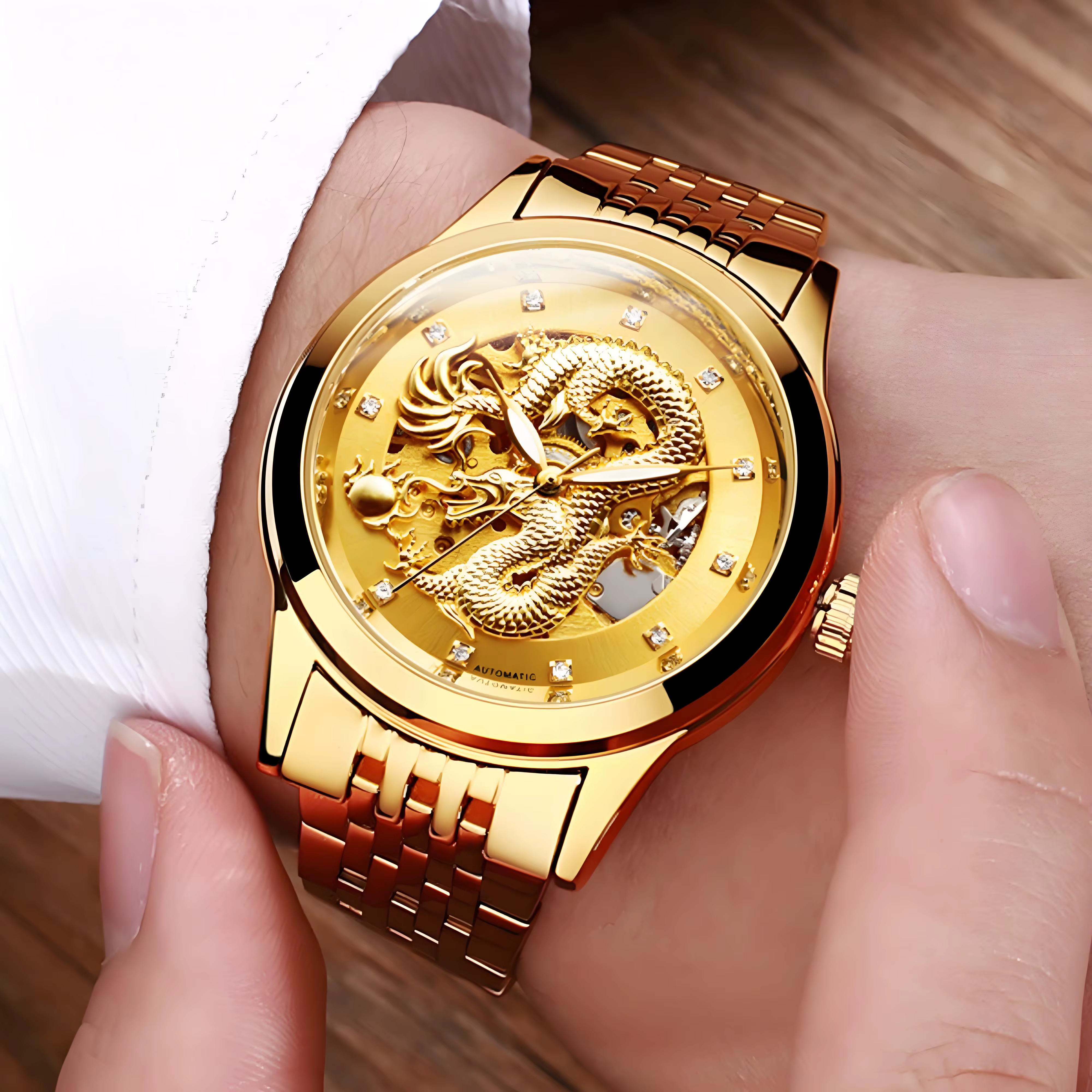 Montre automatique pour homme BINBOND