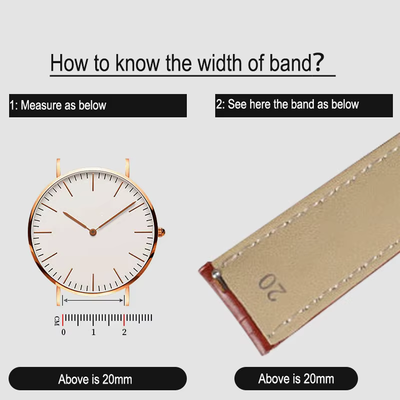 Bracelet de montre en tissu Nylon souple