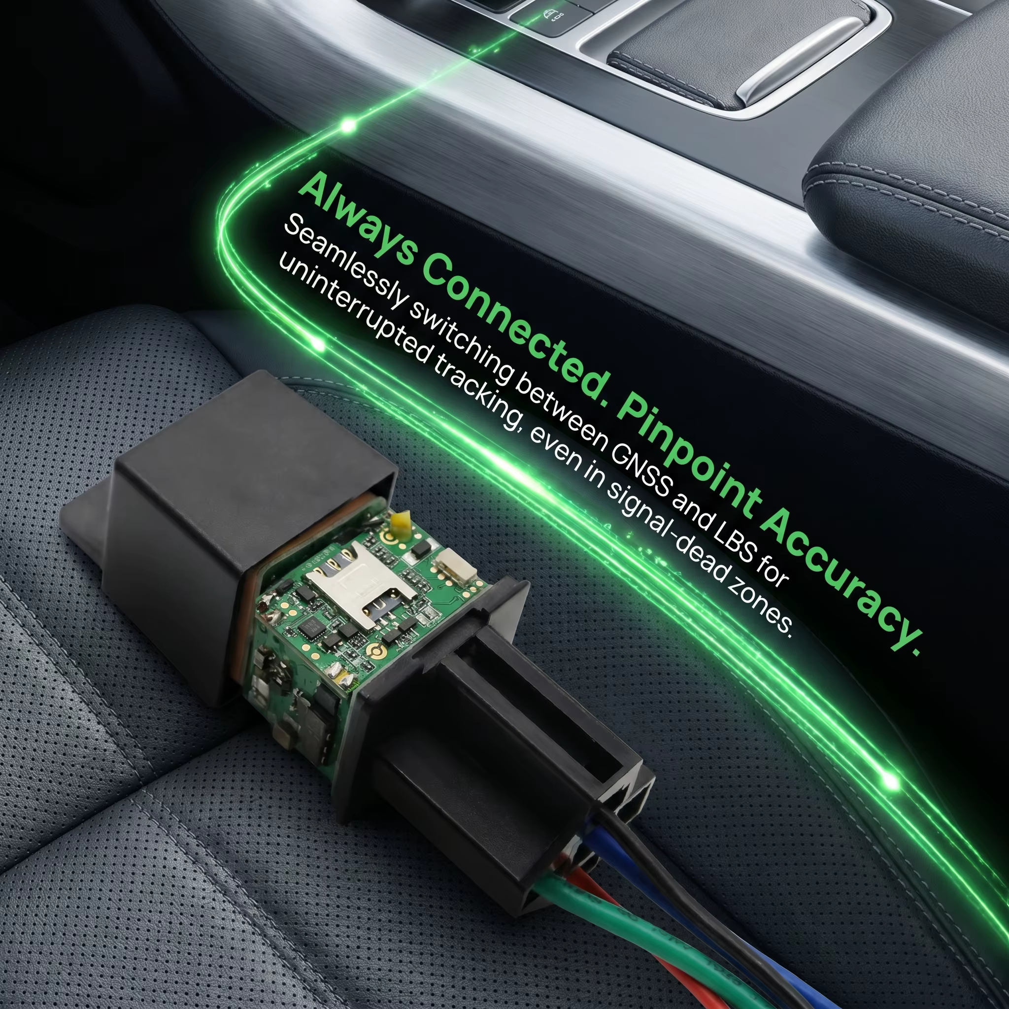 Traceur GPS 4G LTE pour voiture avec application gratuite, suivi en temps réel, détection ACC, coupure à distance du carburant et de l'alimentation pour camions, motos et gestion de flotte