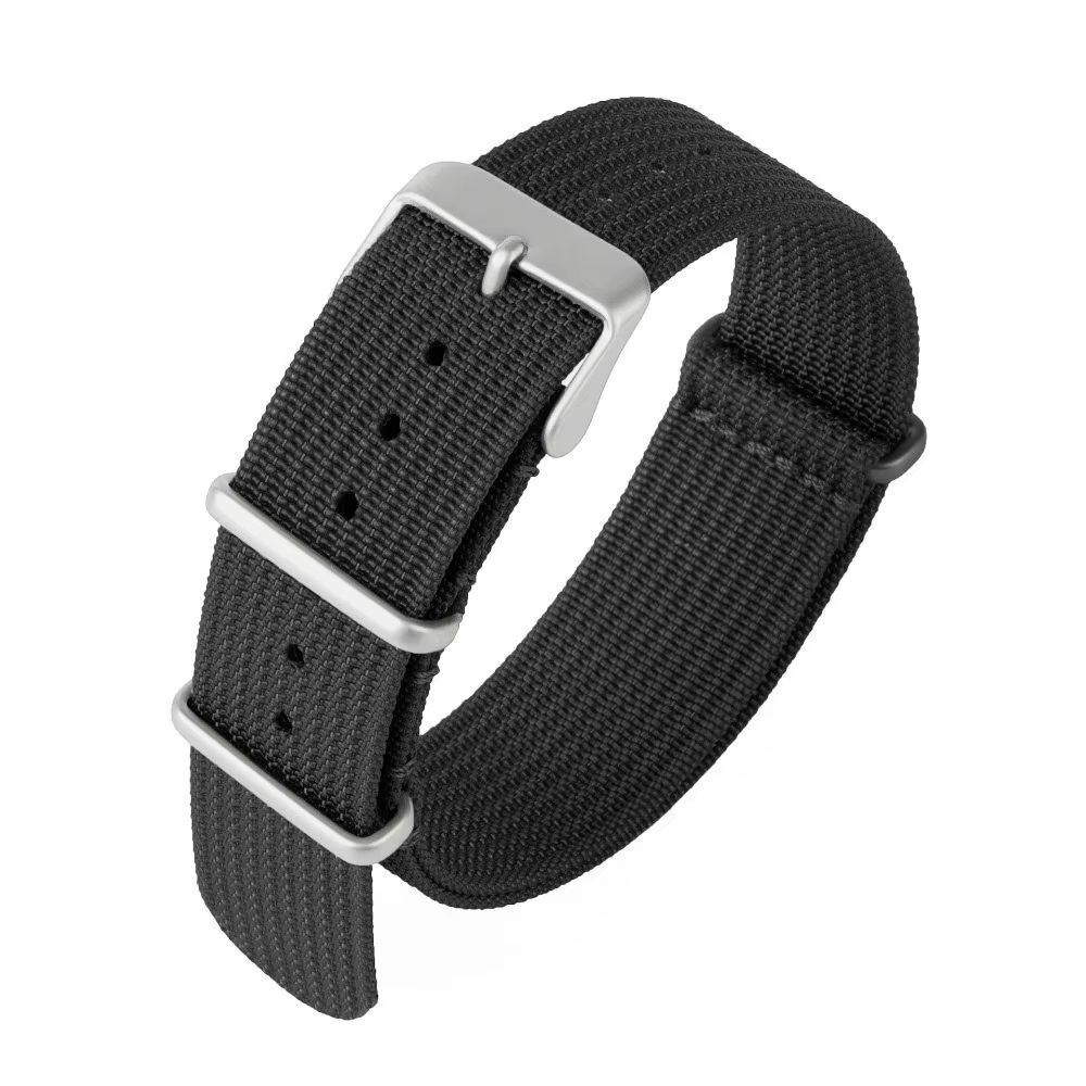Bracelet de montre NATO vintage à dégagement rapide 14/16/18/20/22 mm