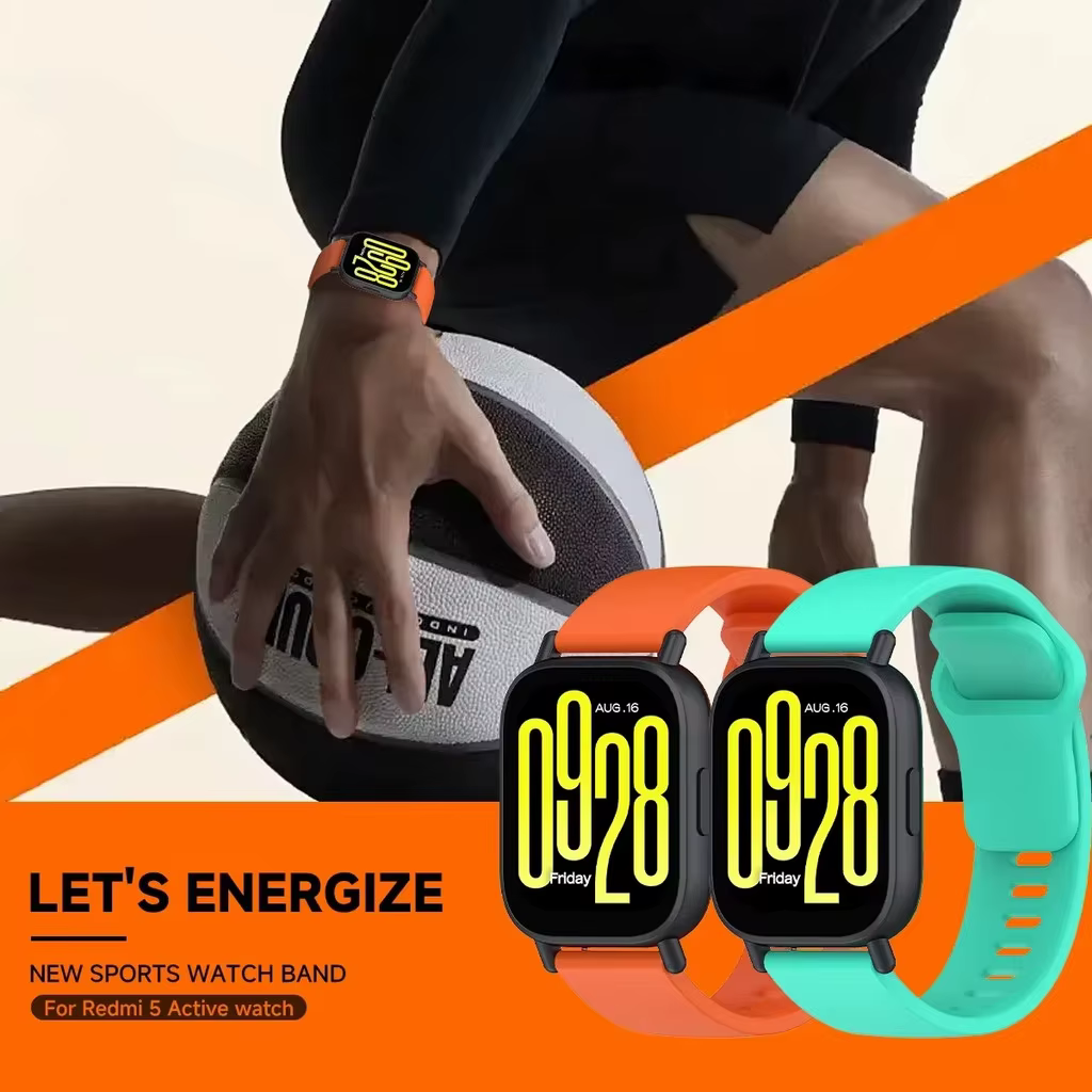 Bracelet en Silicone + étui pour Xiaomi Redmi Watch 5