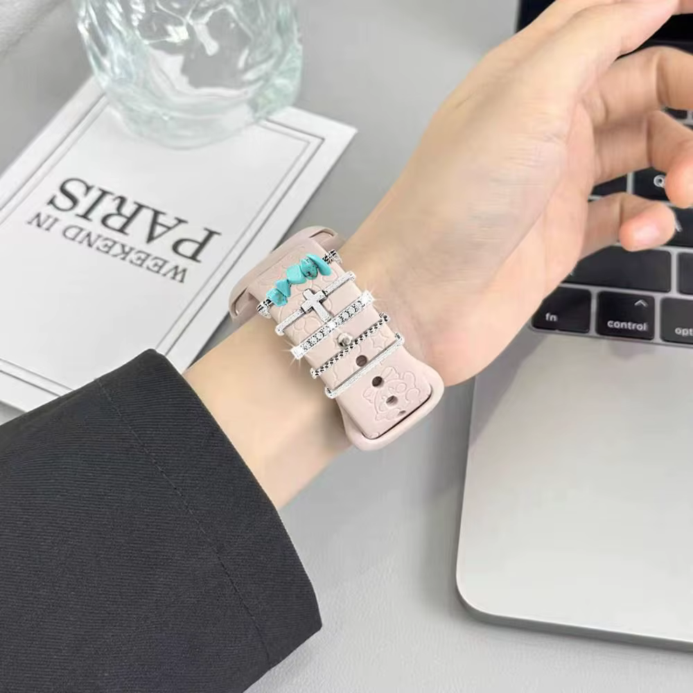 Bracelet de montre en métal créatif