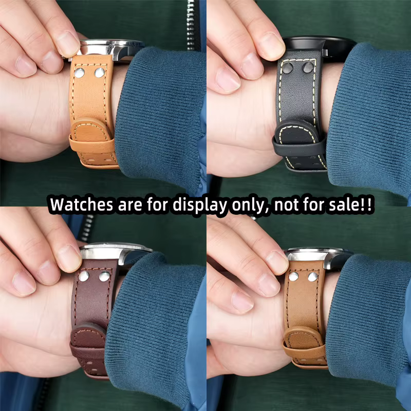 22mm hommes bracelet de montre pour Hamilton kaki