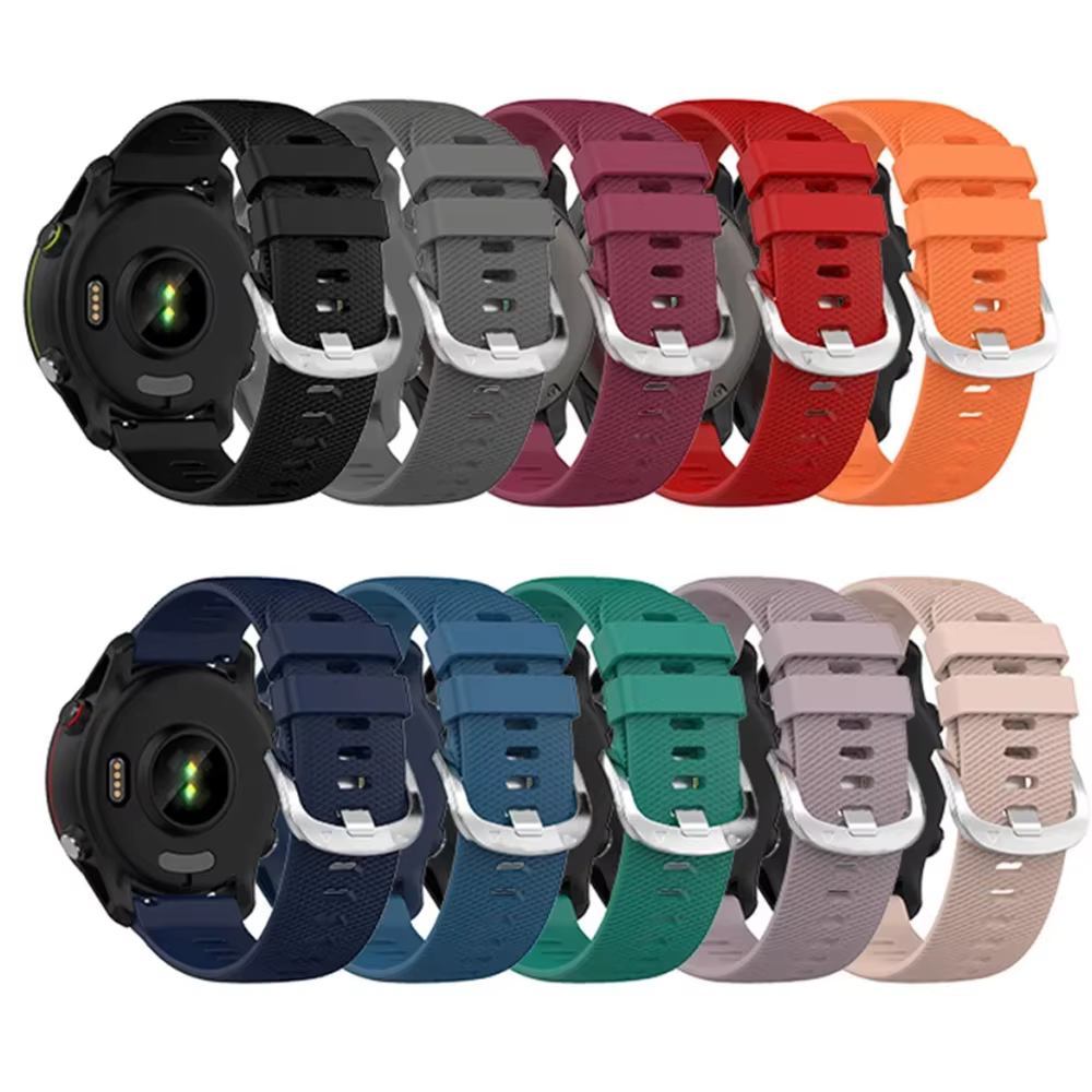 Bracelet en caoutchouc souple pour COROS PACE 4 3 2