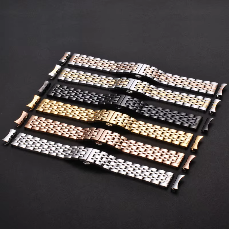 Bracelet de montre en acier inoxydable massif