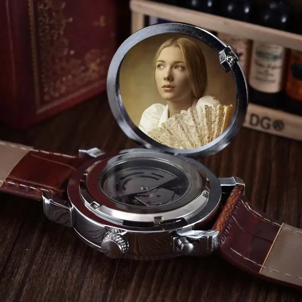 Montres en cuir PU pour hommes