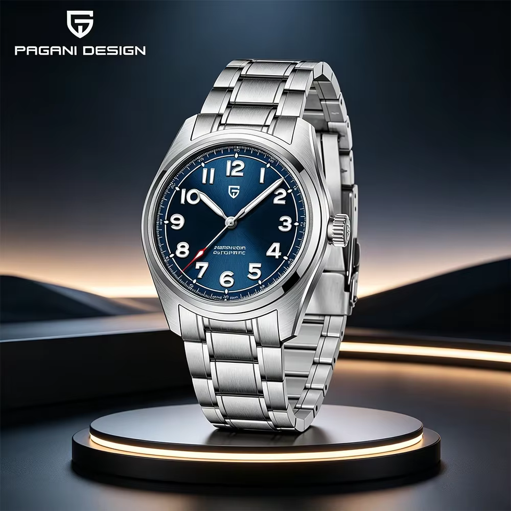 PAGANI DESIGN Pilot – montre-bracelet mécanique automatique pour hommes