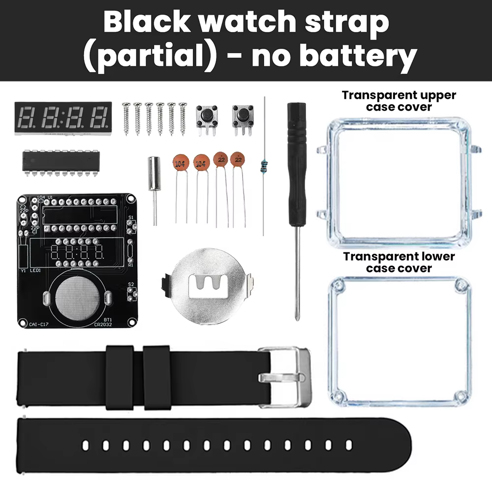 Kit de montre électronique à monter soi-même