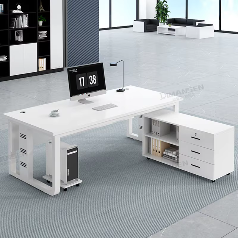 Bureau de direction design de luxe pour intérieur, esthétique, universel, sécurisé, Mesa Ordenador, ornements, mobilier de maison