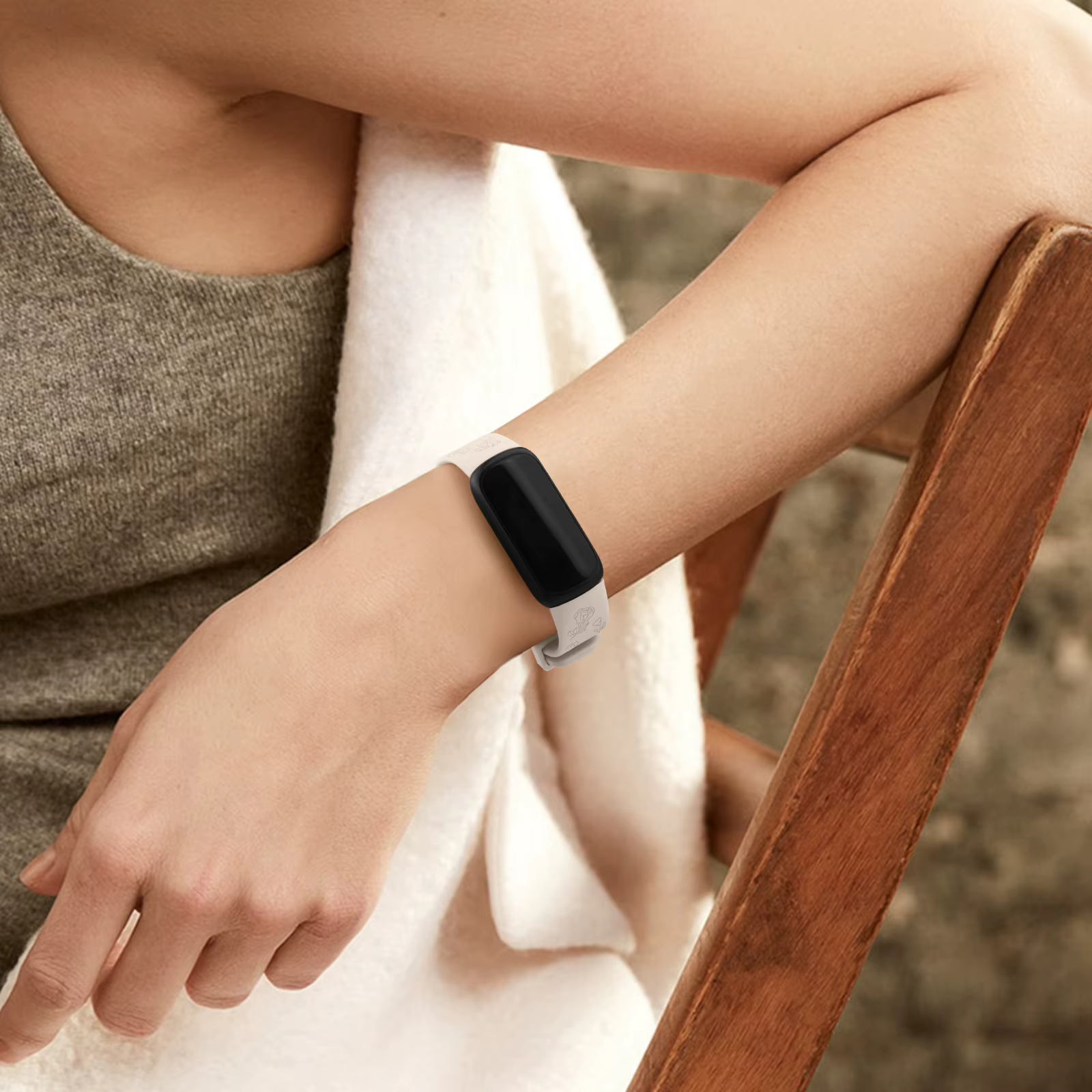 Bracelet gravé en TPU souple pour Fitbit Inspire 3 2/inspire Hr