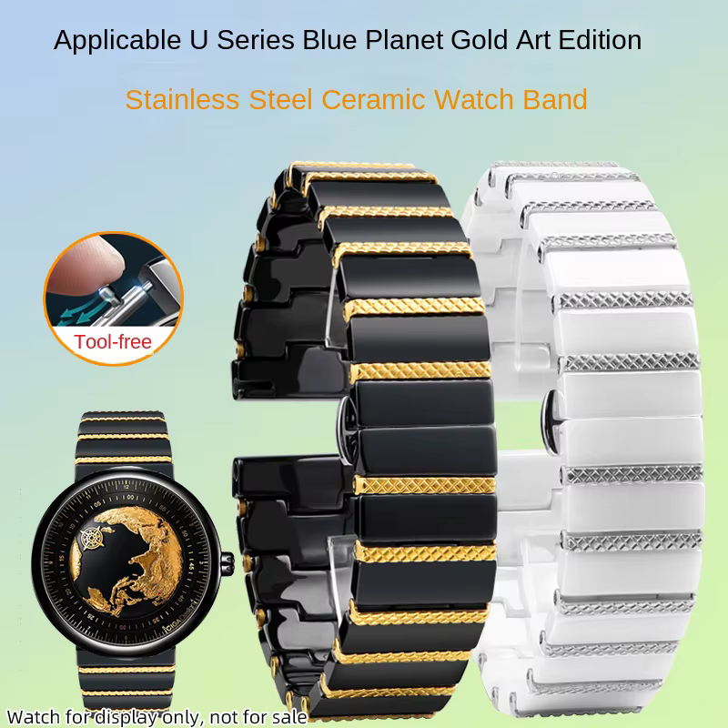 Bracelet de montre en céramique pour CIGA Design