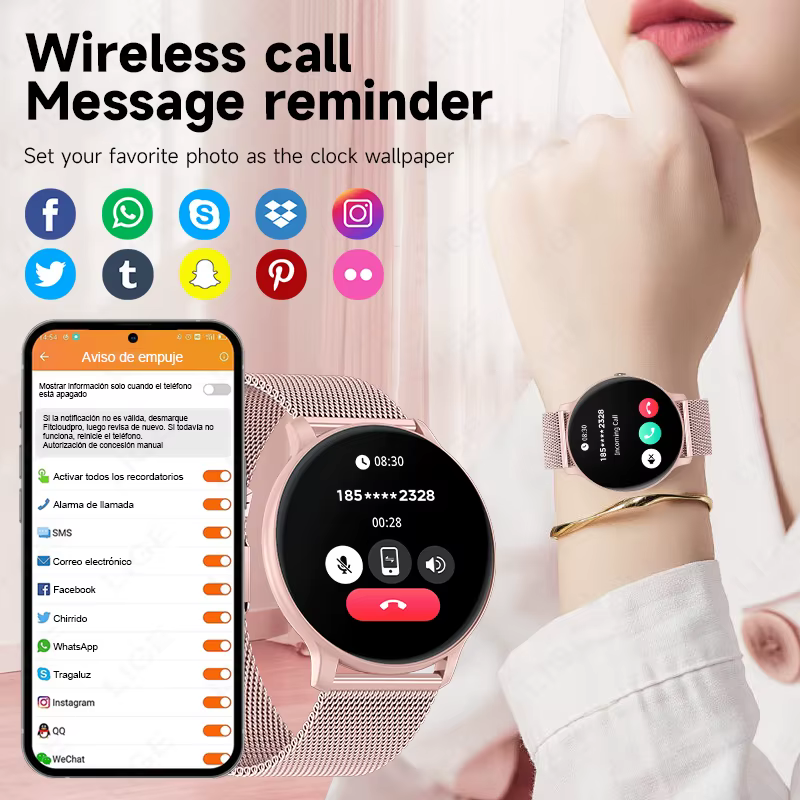Montre connectée LIGE pour femmes