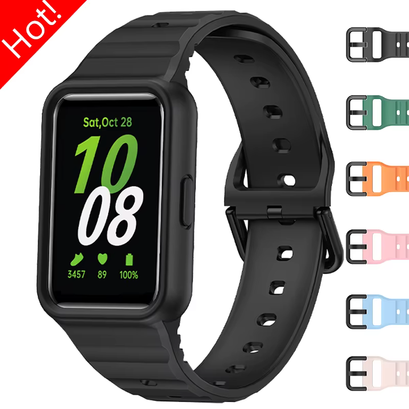 Bracelet intégré et étui pour Samsung Galaxy Fit 3 Watch
