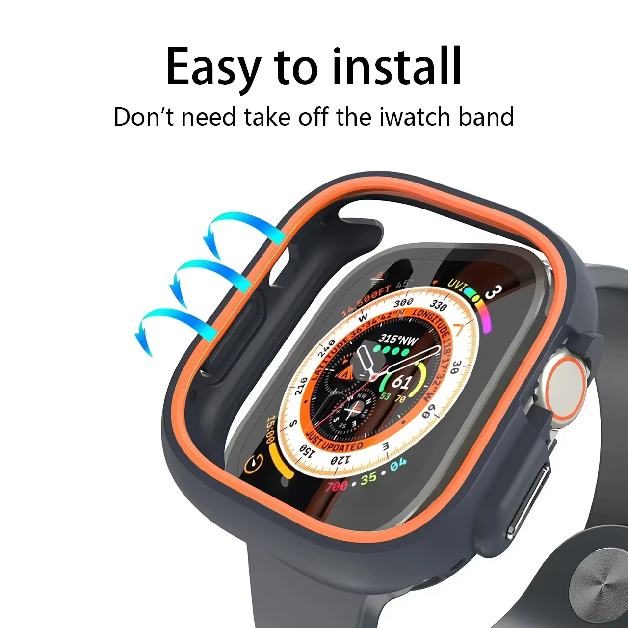 Coque de protection en TPU pour Apple Watch Ultra