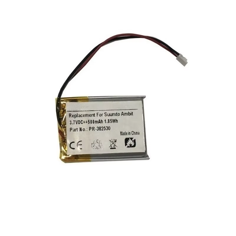 Nouvelle Batterie de haute qualité 500mAh PR-382530 pour SUUNTO Ambit 1 2 2s 3 HR Peak Ambit2 Ambit3