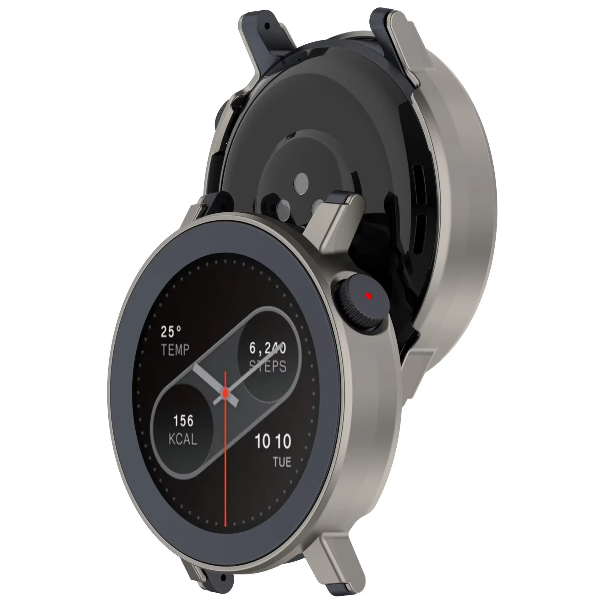 Verre trempé + étui de protection d'écran pour rien CMF Watch Pro 2