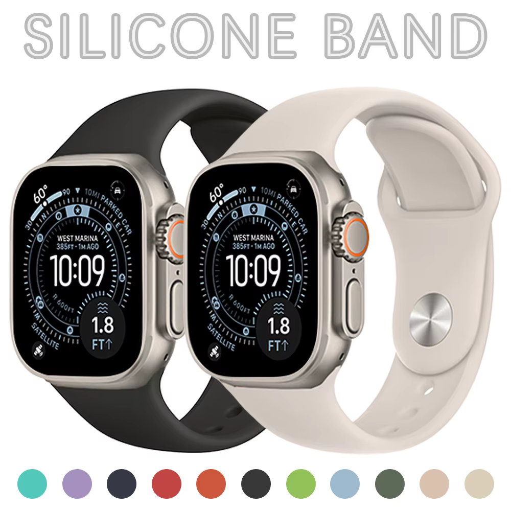 Bracelet en Silicone pour Apple Watch