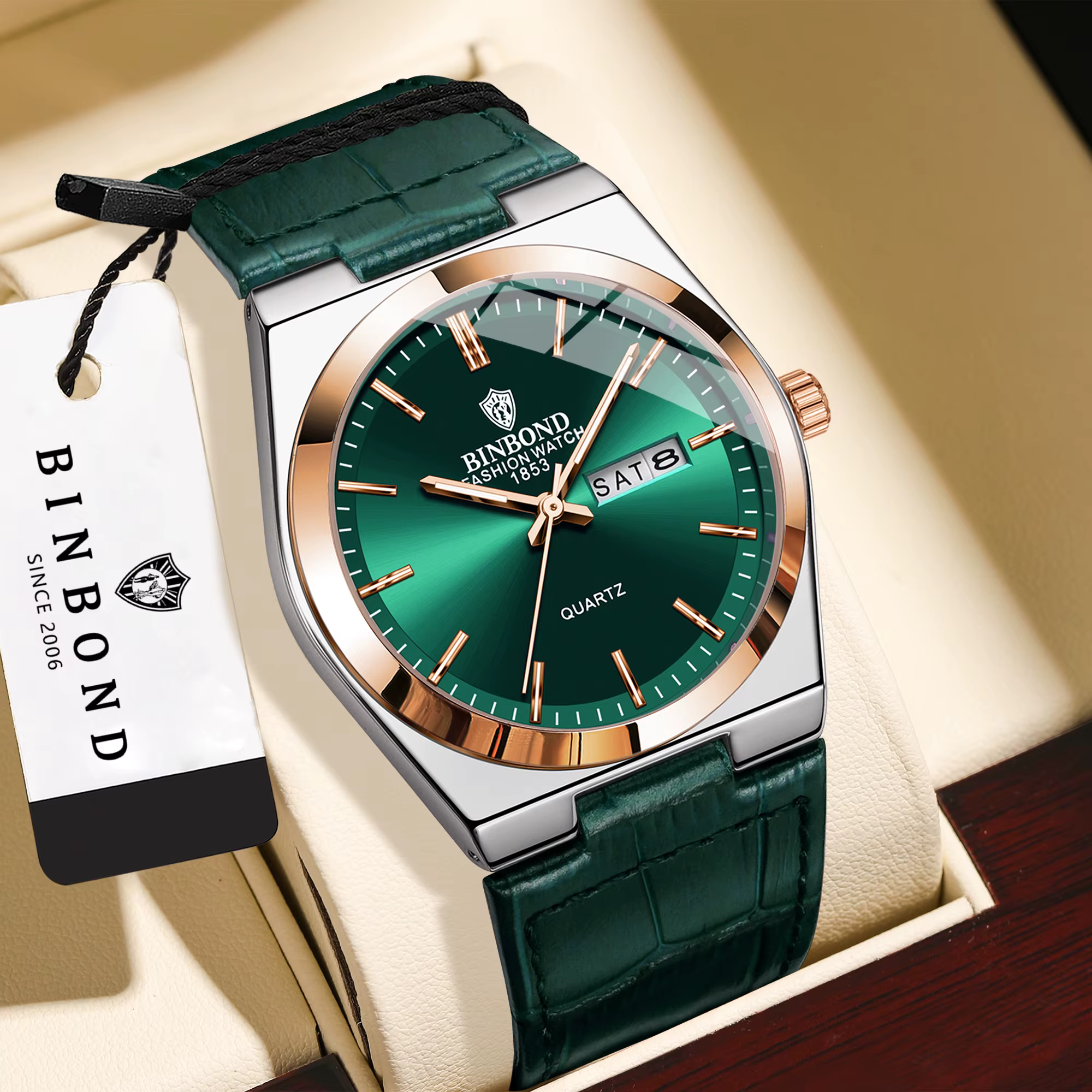 Montre homme BINBOND durable