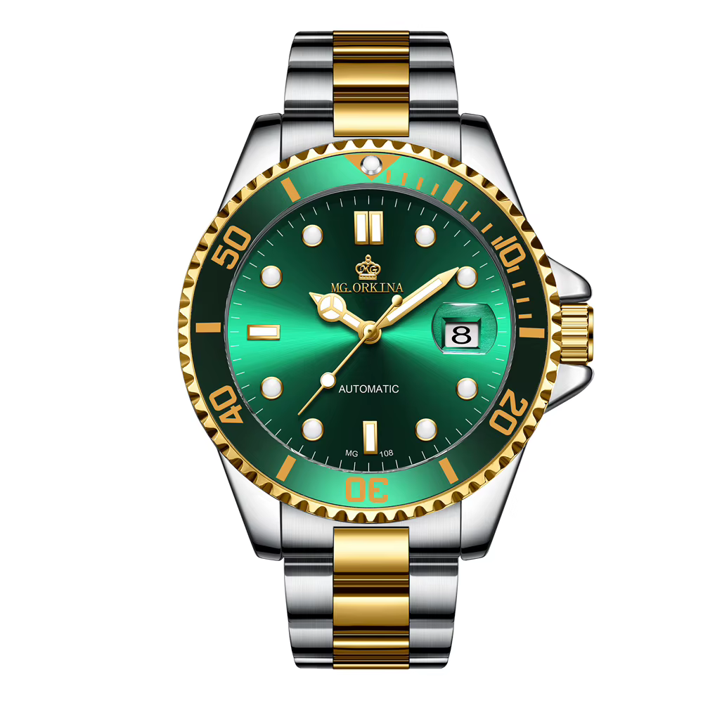 Montres-bracelets mécaniques étanches pour hommes