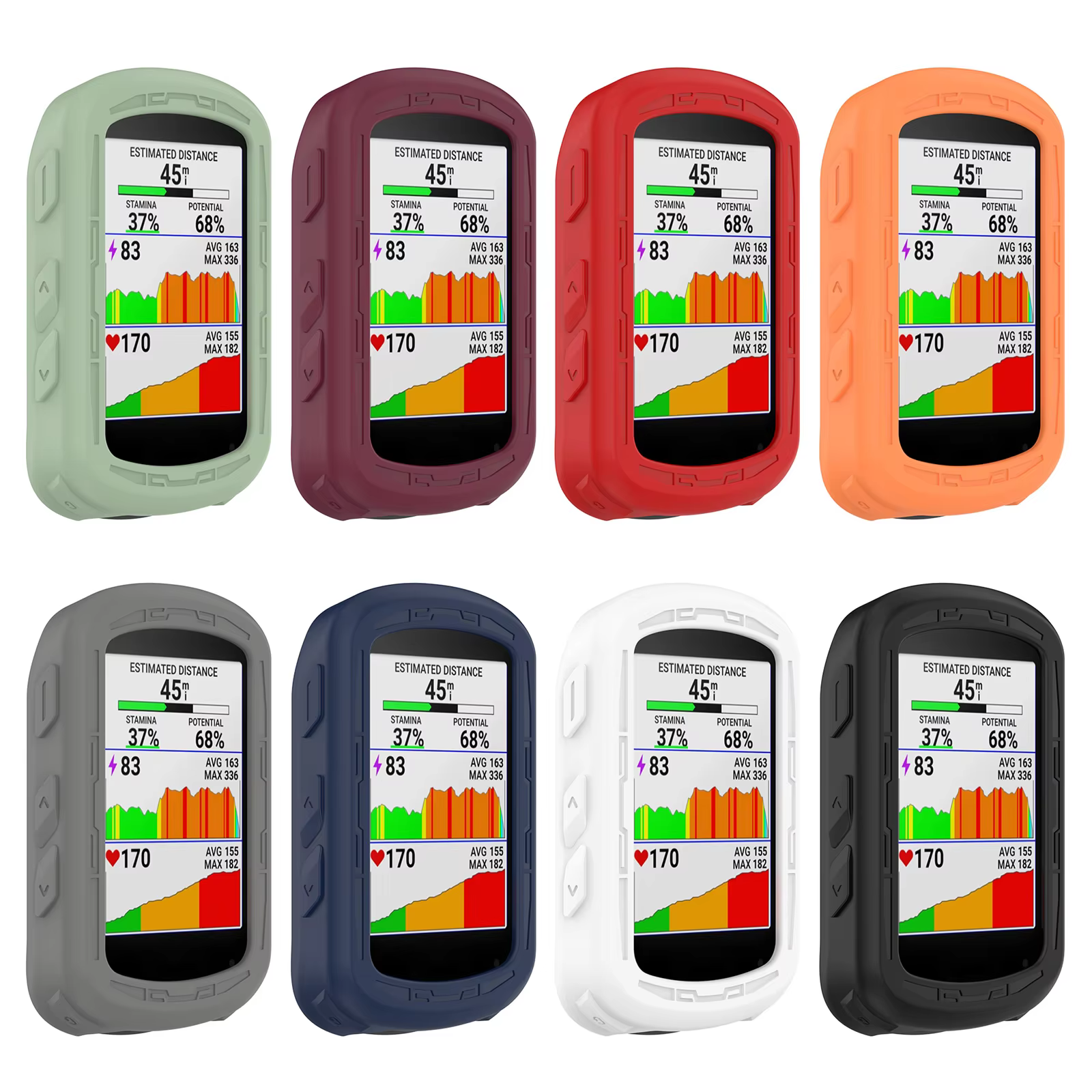 Pour Garmin Edge 540 840 vélo GPS housse de protection Anti-collision pare-chocs coque