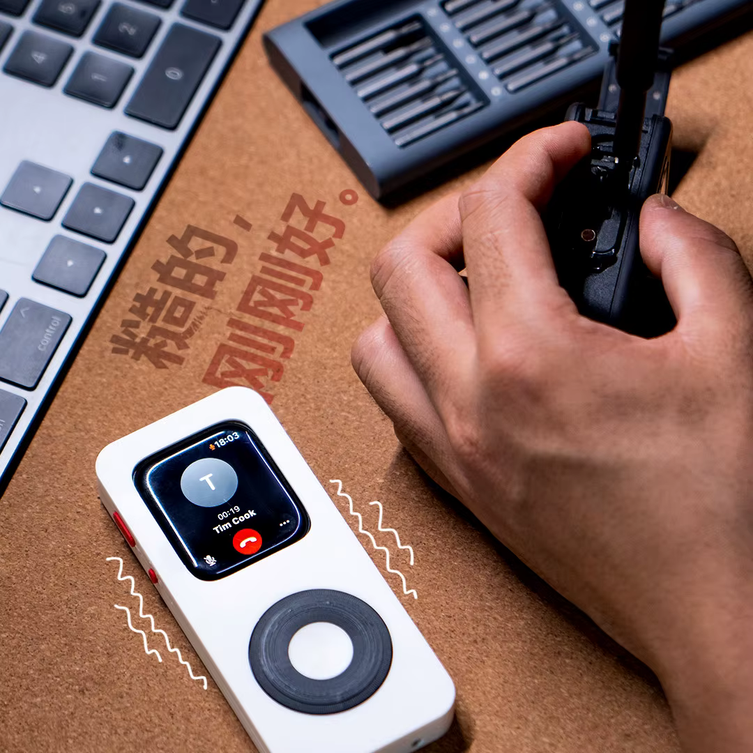 Iwatchpod TinyPod Étui de protection imprimé en 3D pour Apple Watch 9 8 7 6 5 4 3 2 SE