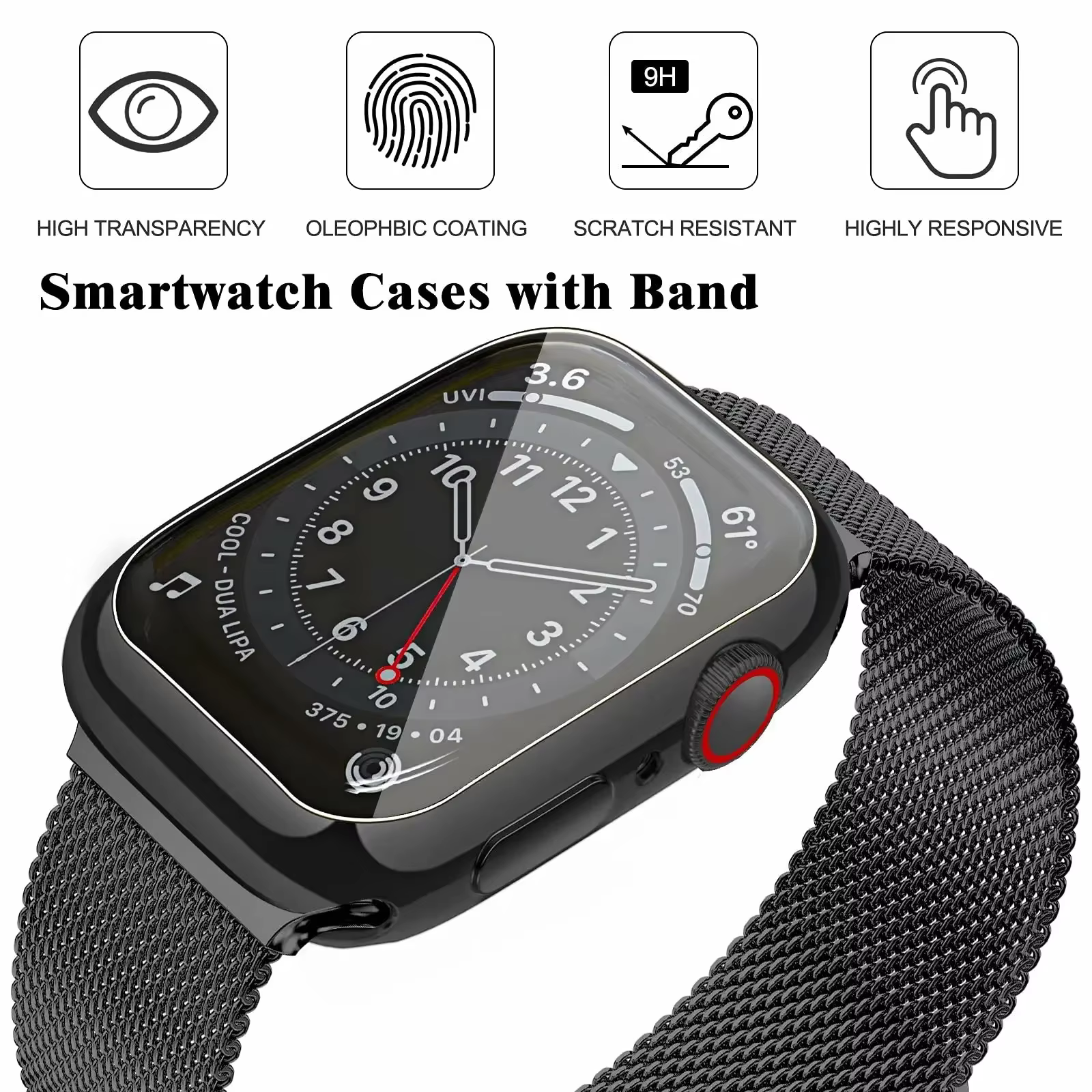 Boucle milanaise pour bracelets de montre Apple 45mm 44mm 40mm 41mm 42-46mm 49mm bracelet iwatch série 11 10 8 7 6 5 4 SE 9 Ultra 3 2