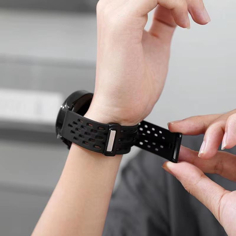 Bracelet magnétique en Silicone de 18mm 20mm pour Withings ScanWatch 2, bracelet de Sport de 38mm/42mm pour Steel HR 36mm/40mm/Light/HR Sport/Move/ECG