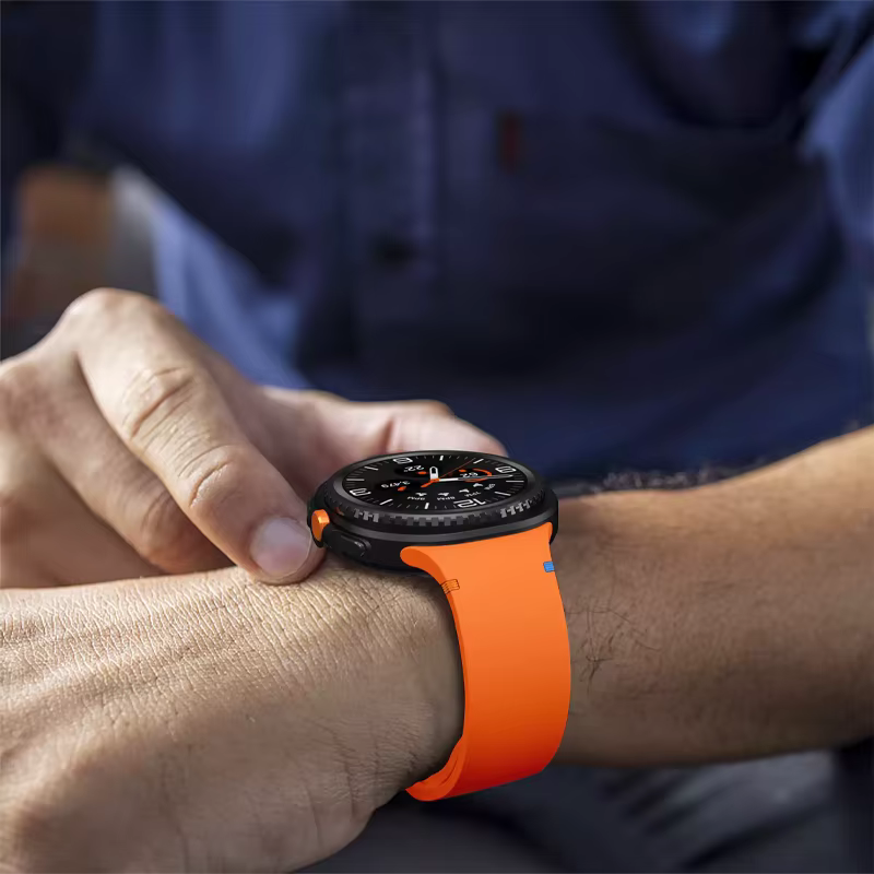 Bracelet en Silicone d'origine pour Samsung Galaxy Watch 8