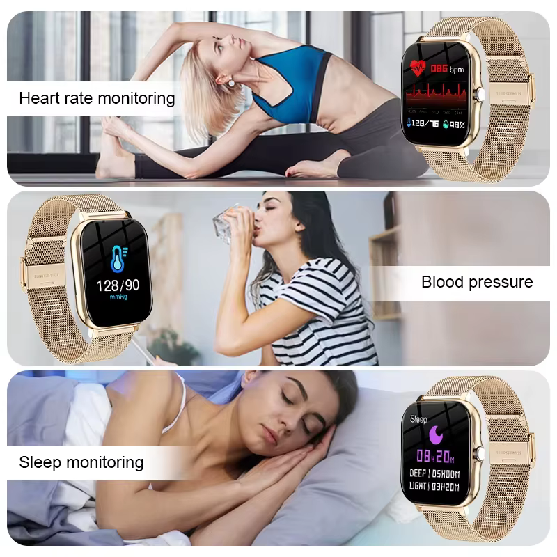 KESHUYOU 2025 montre intelligente 2.01 pouces HD affichage réponse faire appel Message vue Modes de Sport bricolage cadran prévisions météorologiques hommes femmes