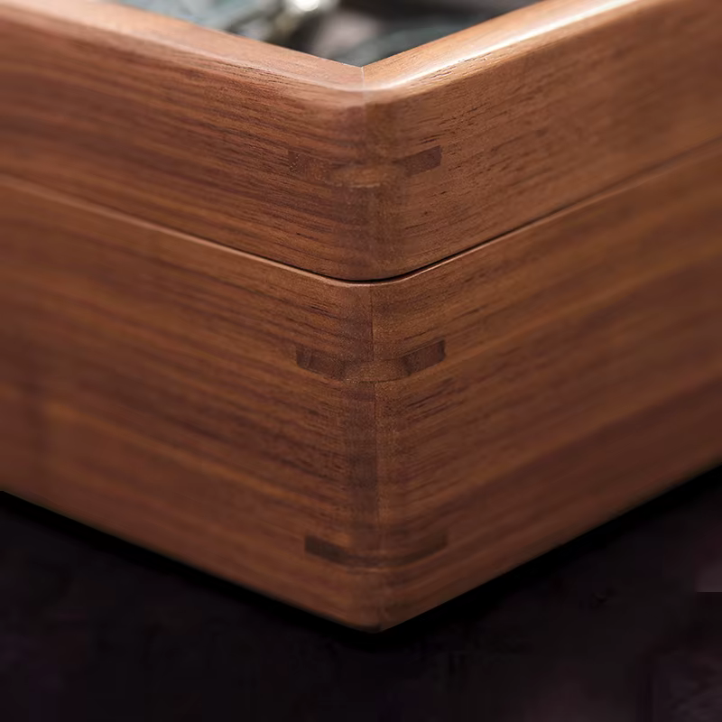Boîtes de rangement de montres en bois massif