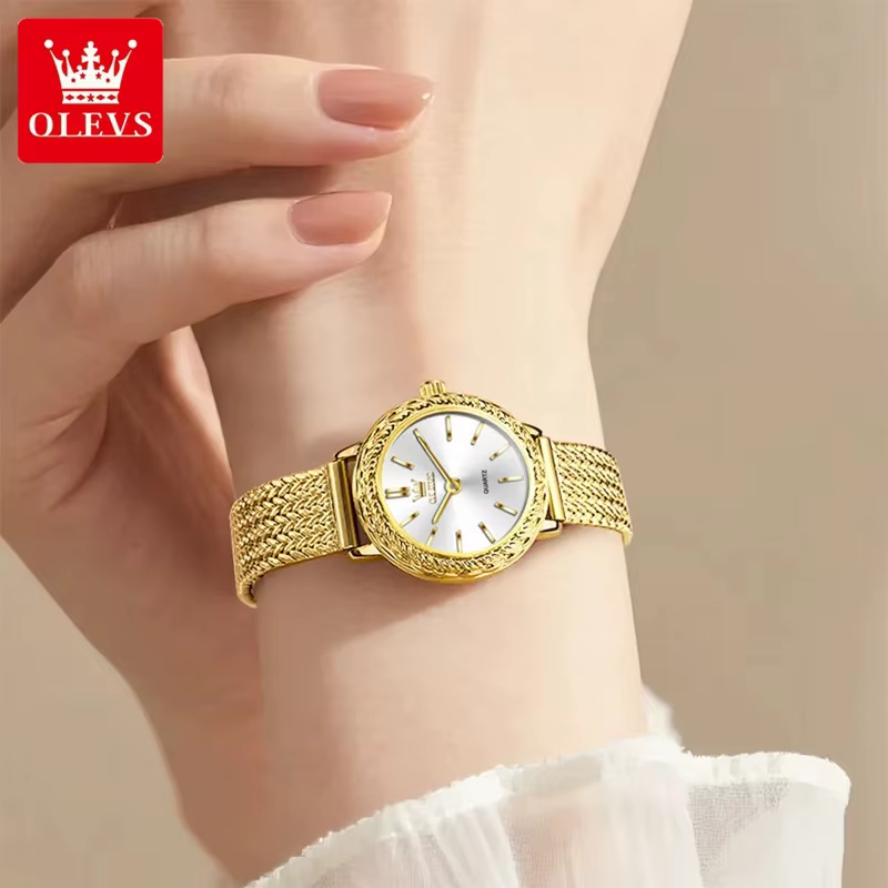 OLEVS 5643 femme montre haut mince