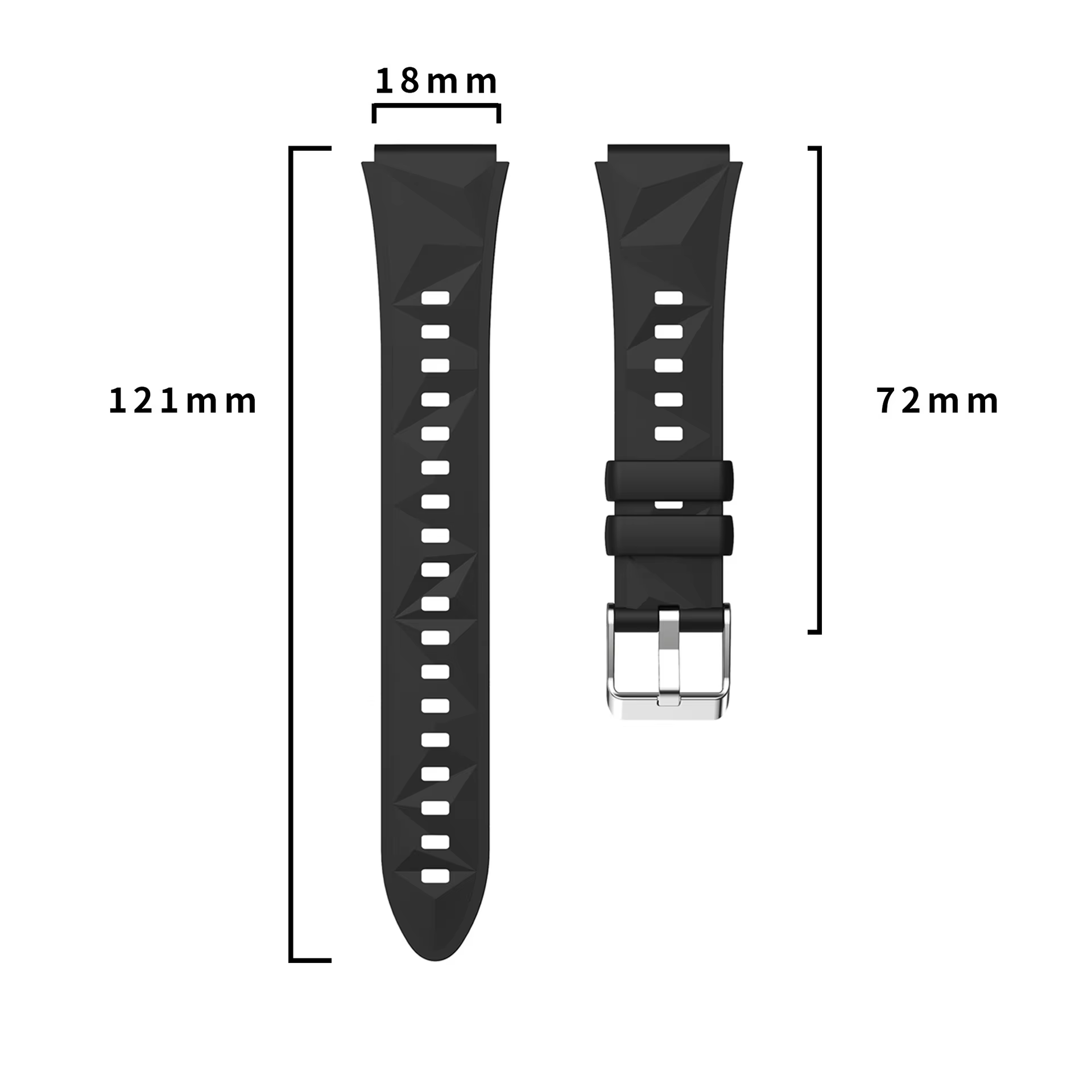 Bracelets en Silicone pour montre huawei GT 5
