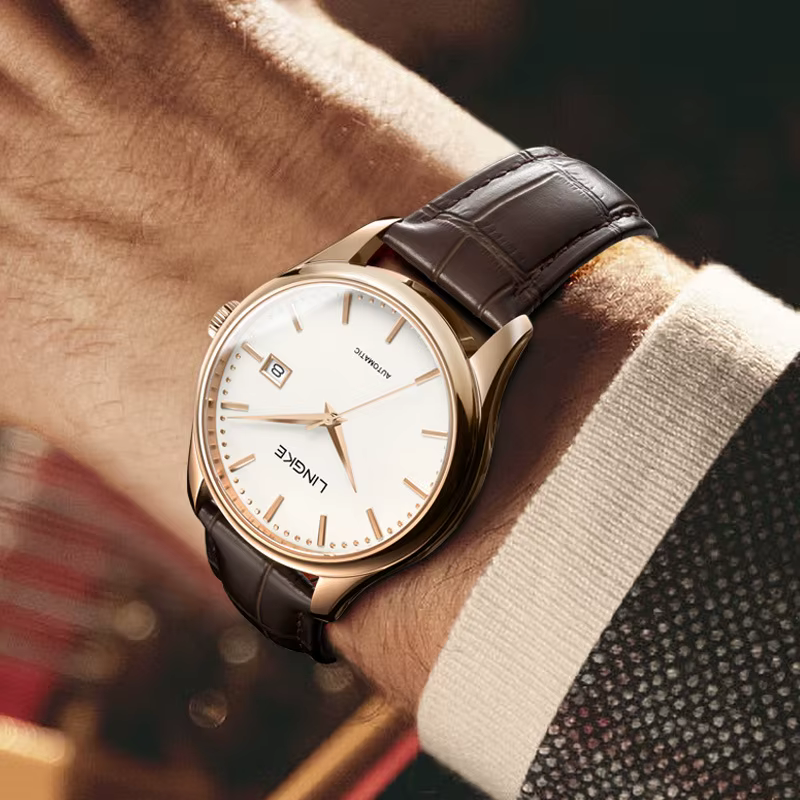 Montre mécanique automatique pour homme avec mouvement NH35 du Japon