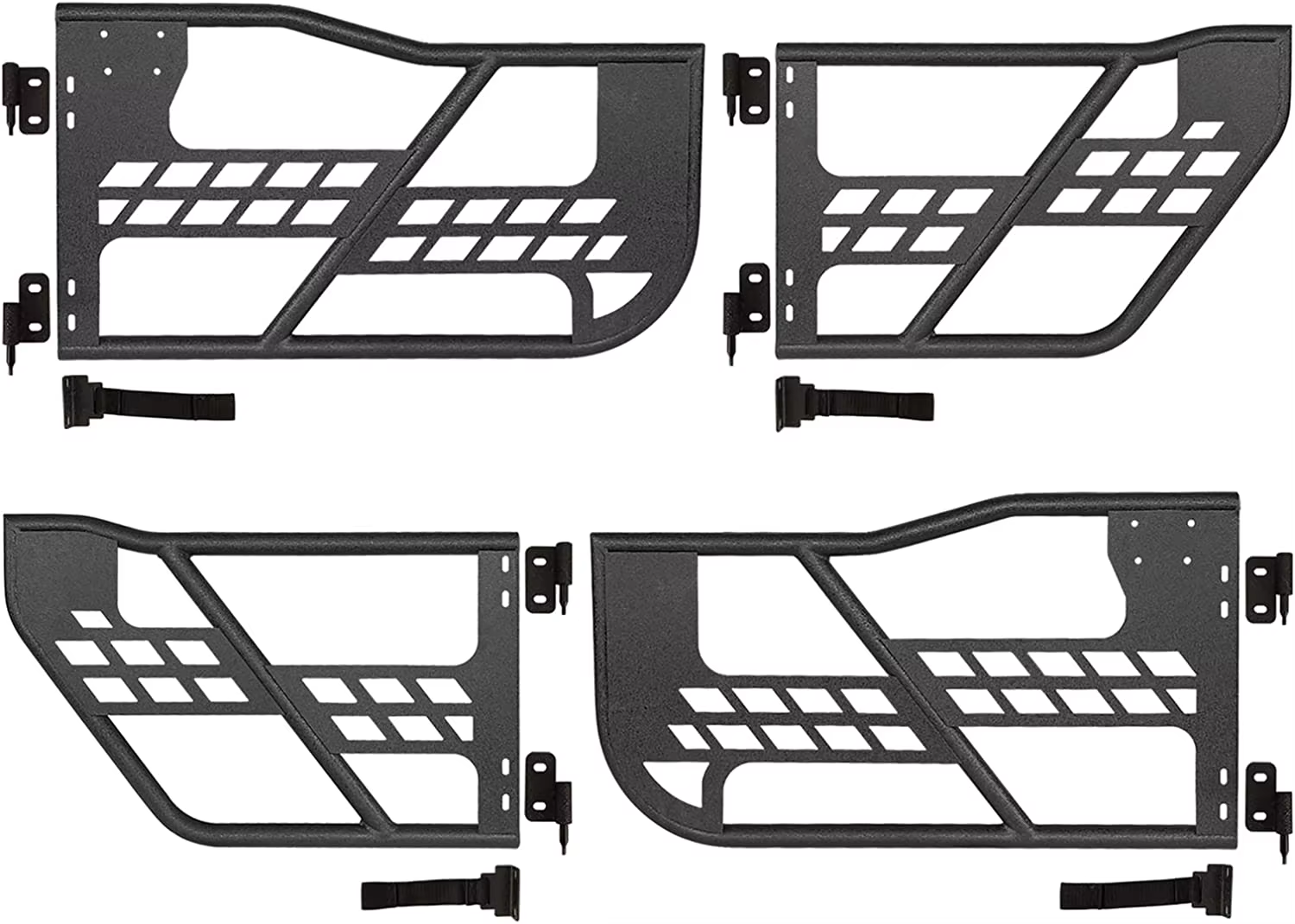 Jeep Wrangler JL 2018 + accessoire demi-porte en acier pour 2 et 4 portes voiture nouvel état accessoires automobiles