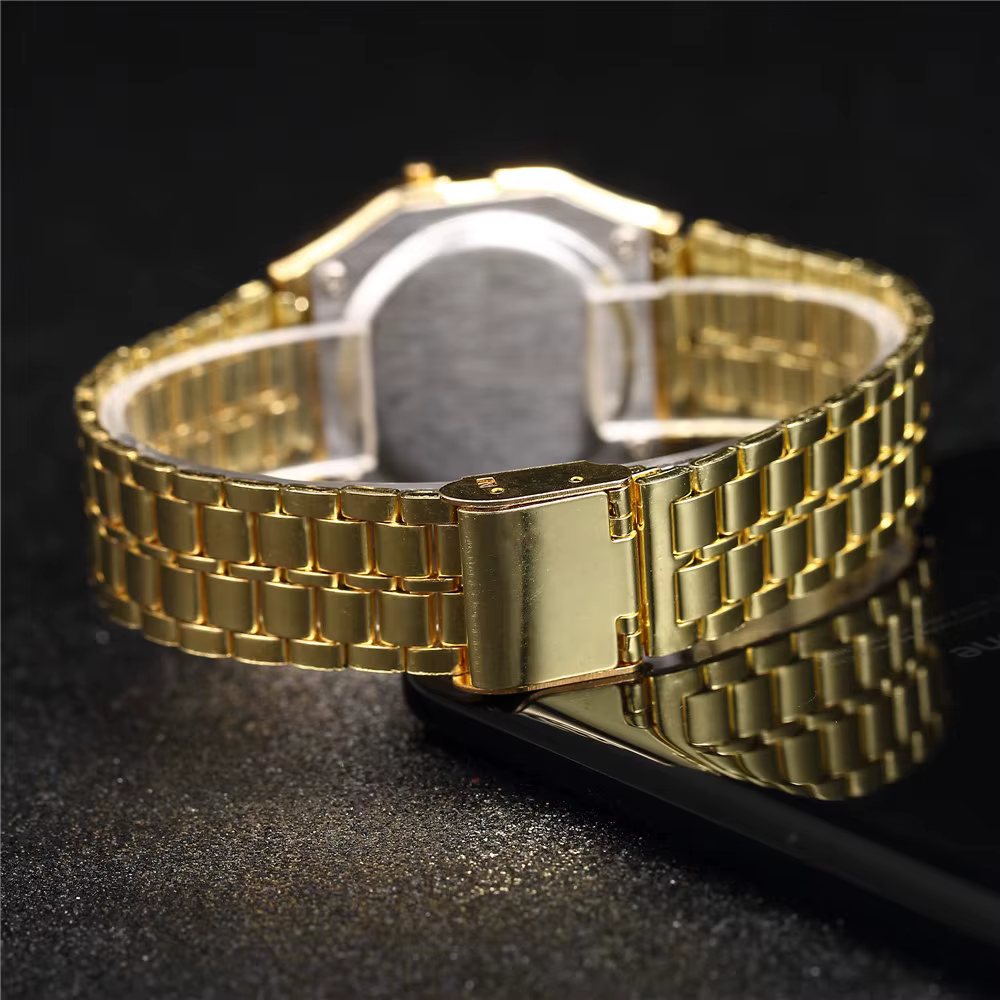 2025 montres numériques pour hommes sport Bracelet étanche horloge or électronique montre-Bracelet LED femmes décontracté montre homme relogio