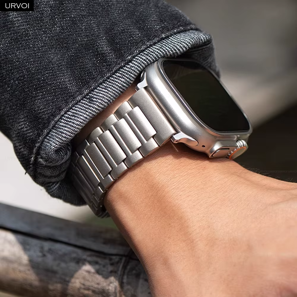 Bracelet en titane URVOI pour Apple Watch Ultra 3 2