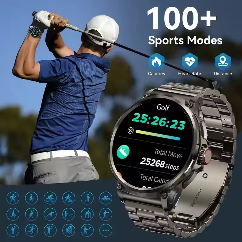 Nouvelle montre connectée GPS 2026 pour hommes