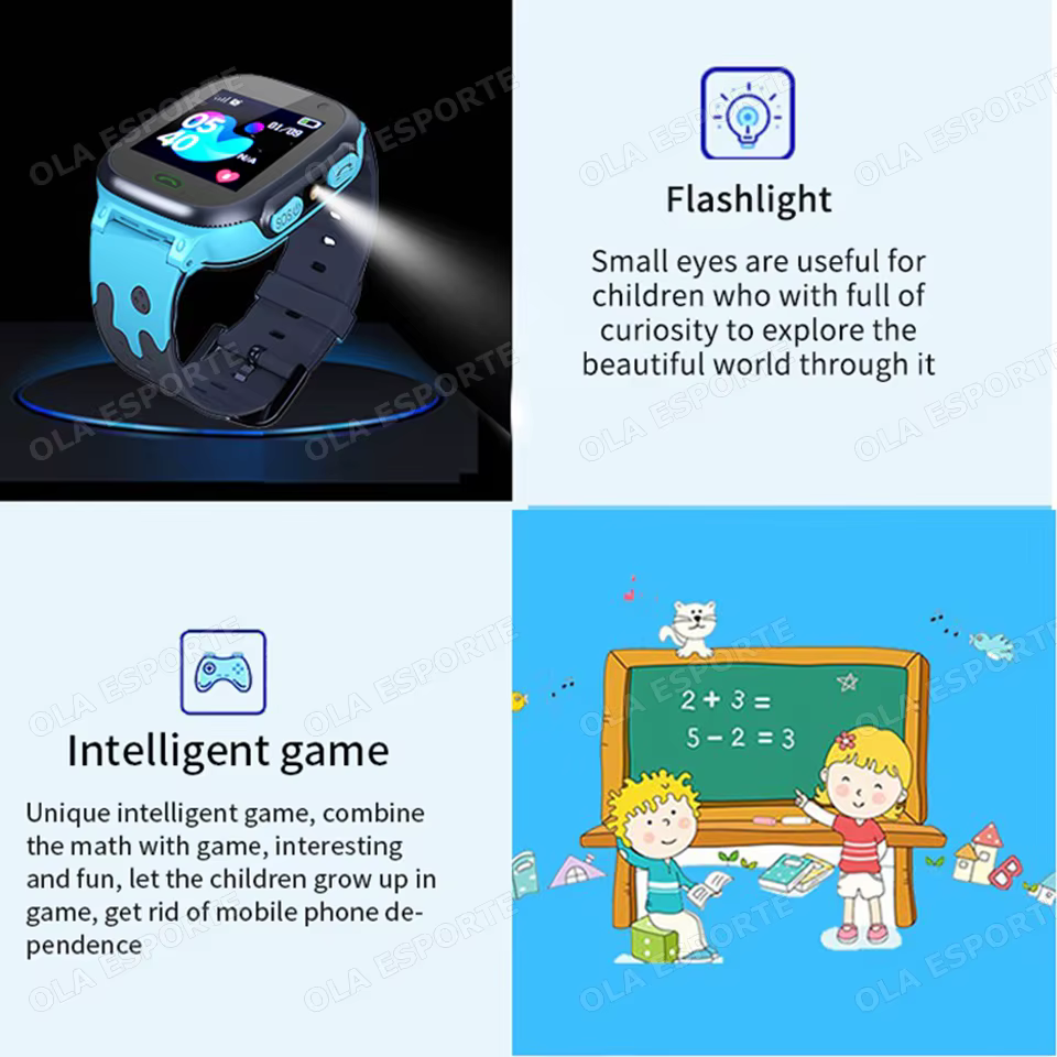 4G enfants montre intelligente Mini